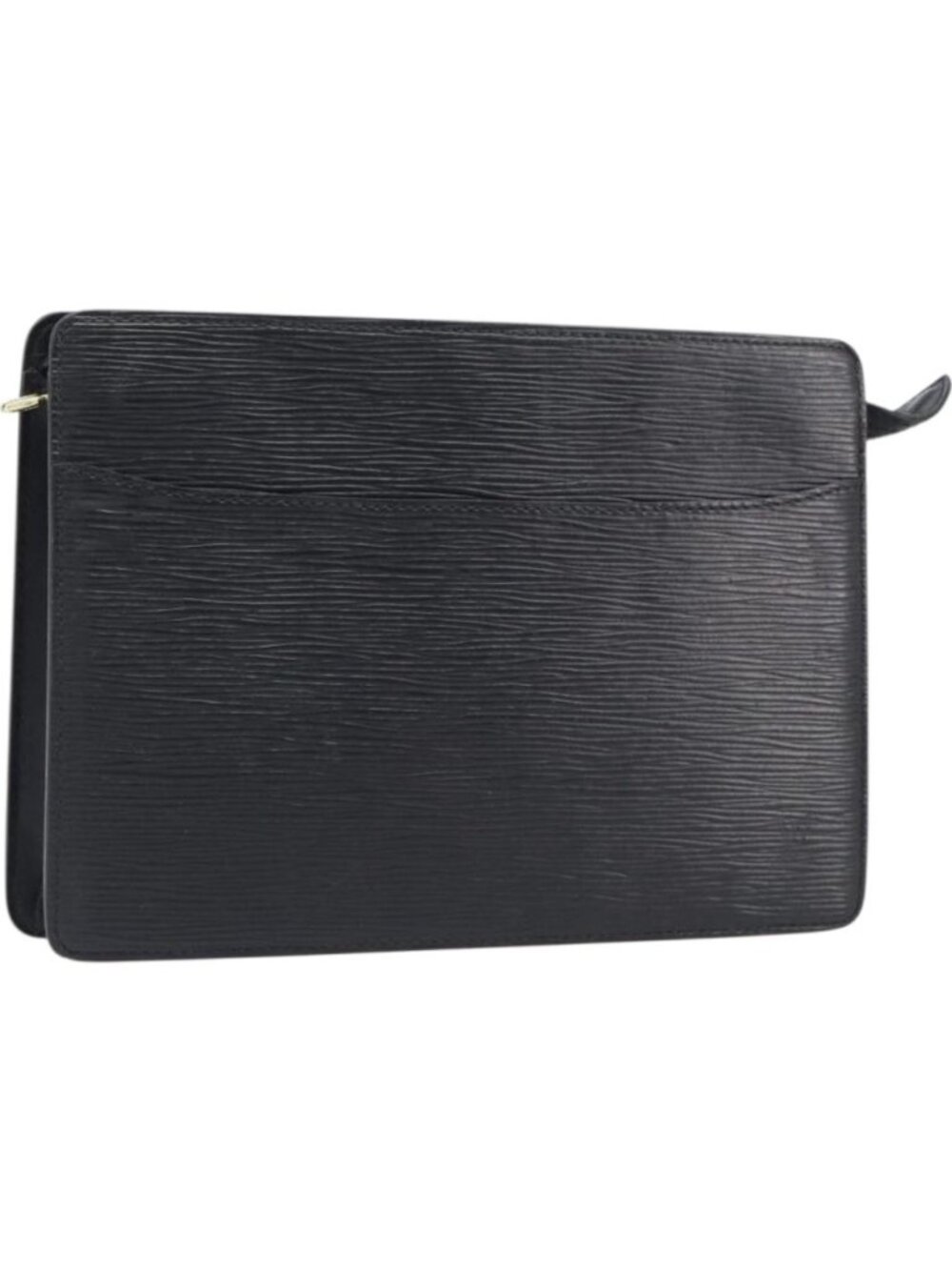 LOUIS VUITTON Epi Pochette Homme Clutch Bag Black M52522